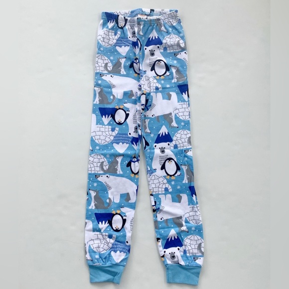 NWT Gymboree Blue Winter Animal Pajamas - Picture 3 of 4